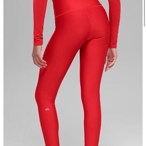 ALO Yoga Bold Scarlet Leggings